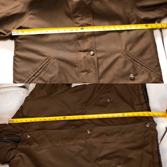 Brown Faux Fur-Lined Winter Jacket - Picture 9 of 9